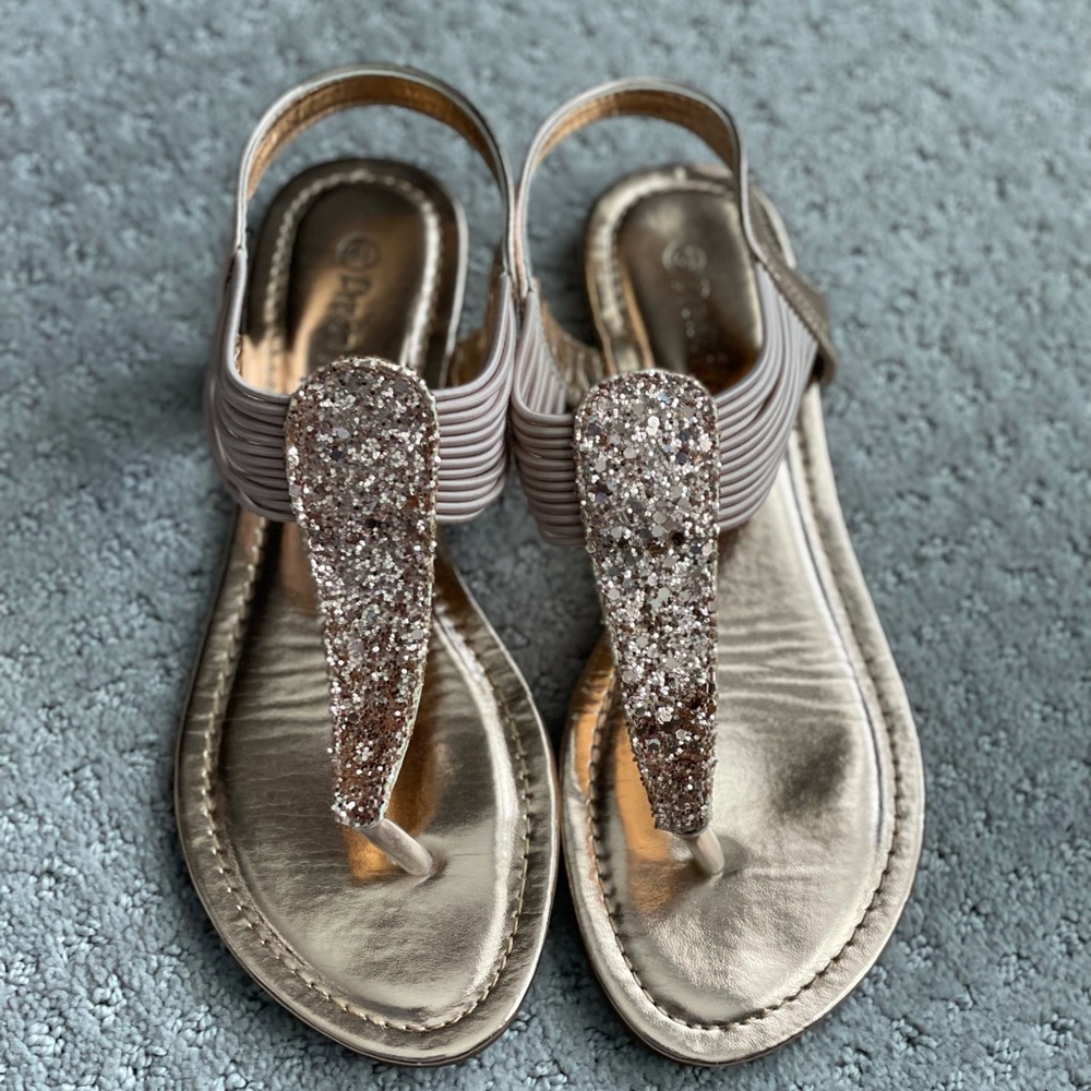 Rose Gold Flats